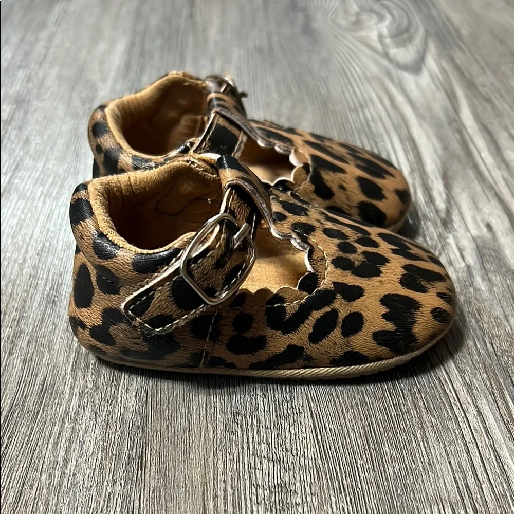 Leopard Print Kids Shoes